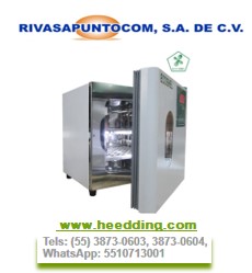 La incubadora portátil es utilizada para el cultivo de bacterias, líneas celulares, microorganismos, ensayos cinéticos. Capacidad: 9.2 L: T.A.+5°C